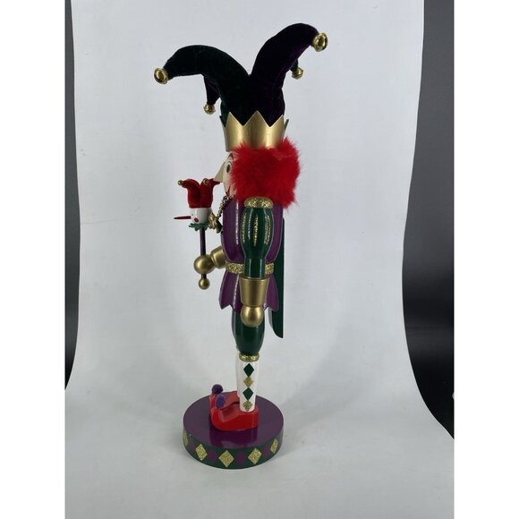 Nutcracker Village Court Jester 10th Anniversary Special Edition 2002 Limited - Picture 2 of 12